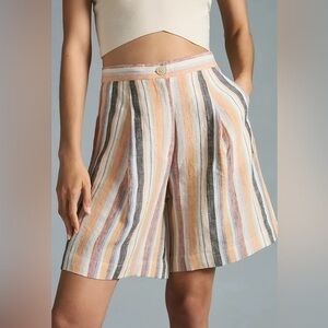 NWT Anthropologie Stella Nova Venessa Linen Shorts